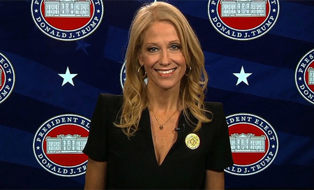 Trump nombra a Kellyanne Conway como consejera presidencial 